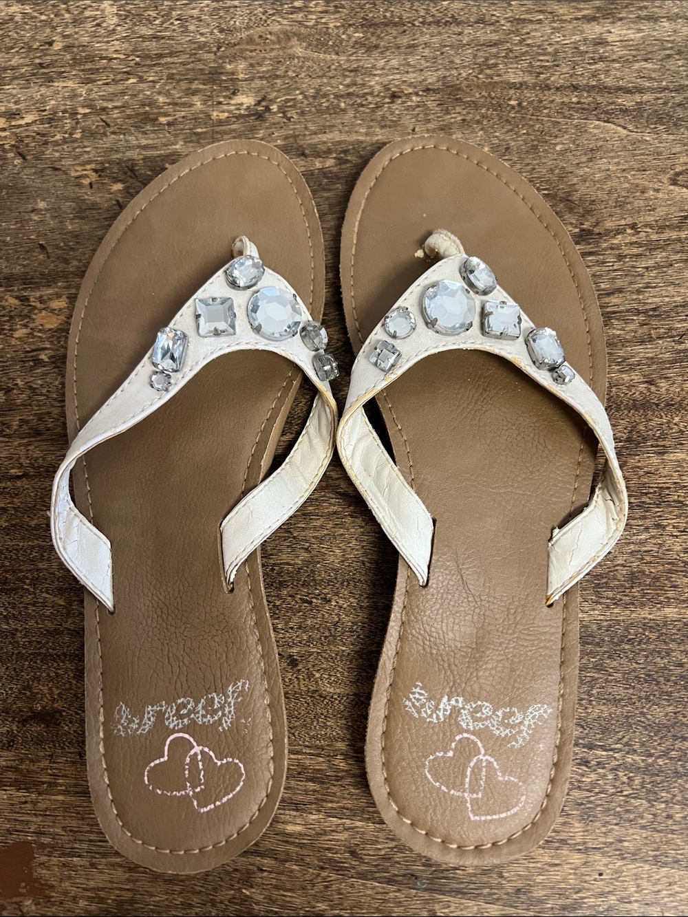 Reef jeweled sandals💎